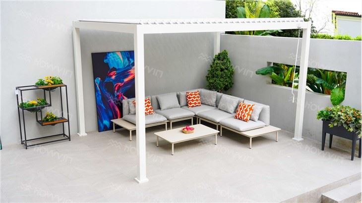 Howvin Aluminium Alloy Pergola For Garden Patio Distribute